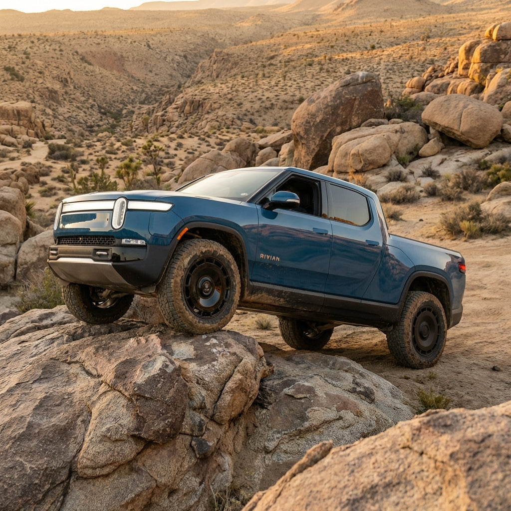 Armored Rivian RIVIAN - Armored Aero Wheels – Paradox by Design