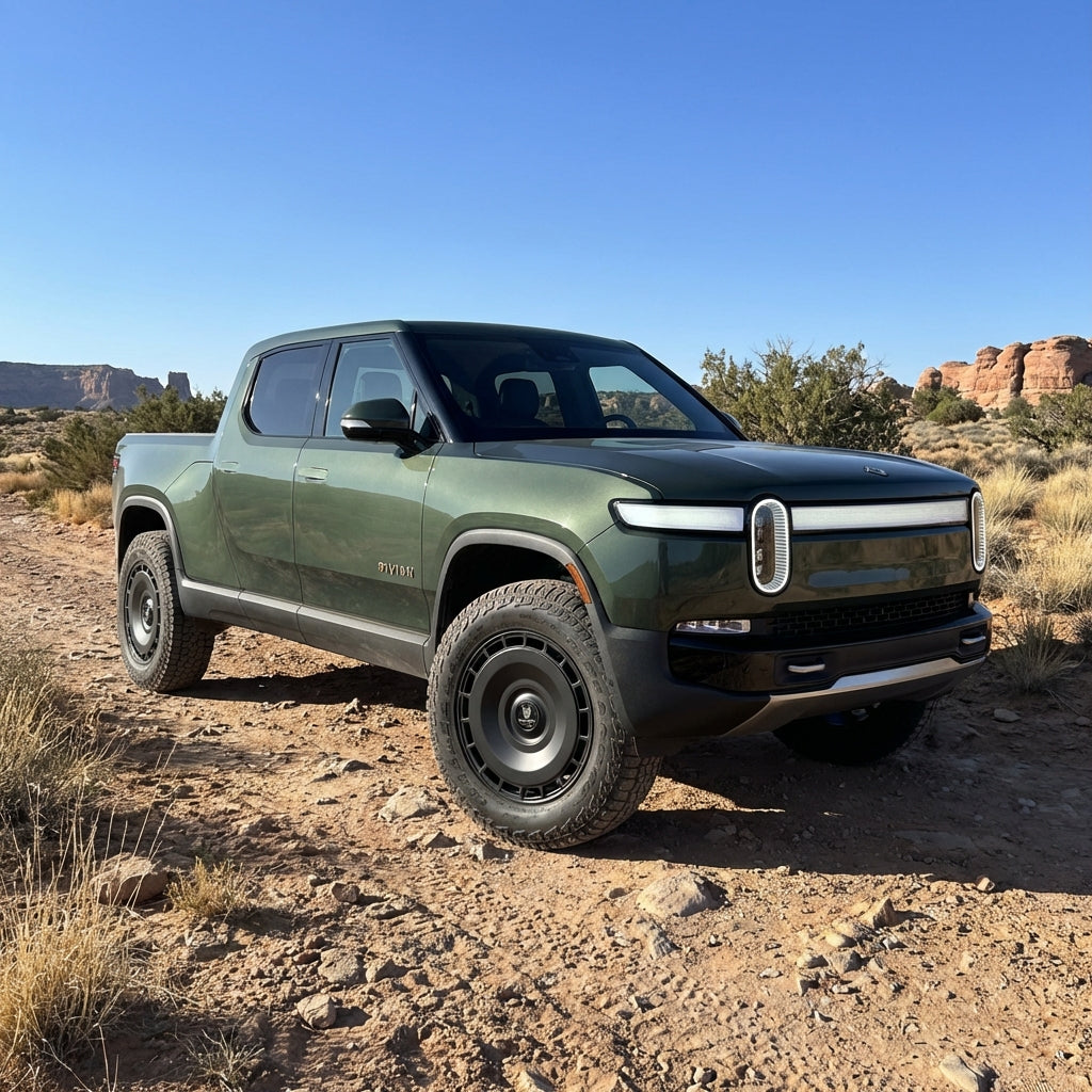 Armored Rivian RIVIAN - Armored Aero Wheels – Paradox by Design