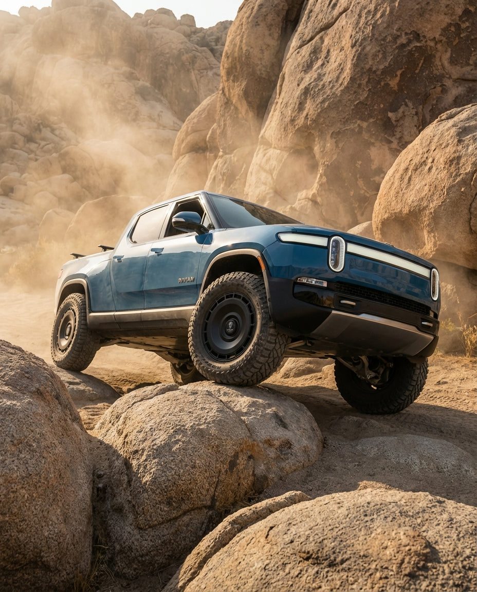 Armored Rivian RIVIAN - Armored Aero Wheels – Paradox by Design