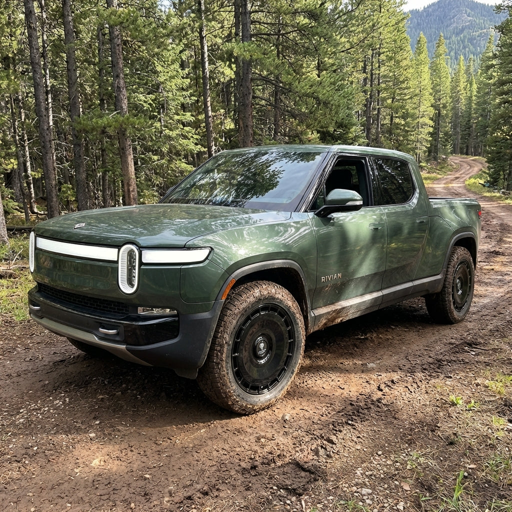 Armored Rivian RIVIAN - Armored Aero Wheels – Paradox by Design